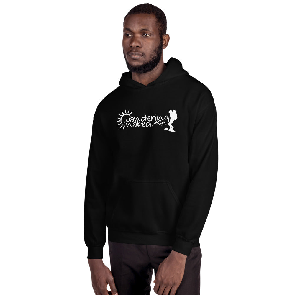 Wandering Naked Logo - Hooded Sweatshirt