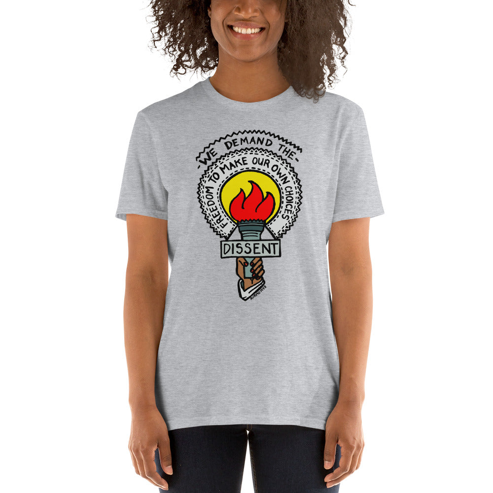 Dissent (medium skin tone) tshirt