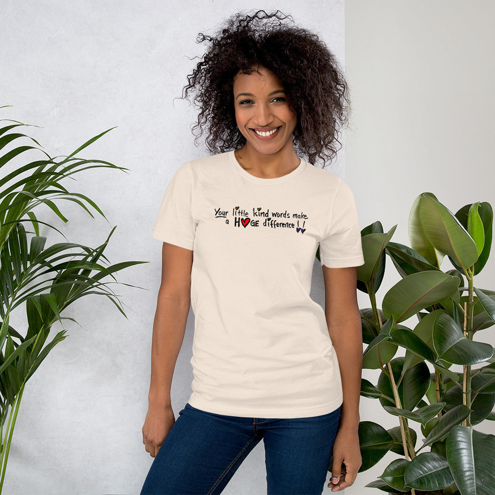 Your Little Kind Words - Pride - Short-Sleeve Unisex T-Shirt