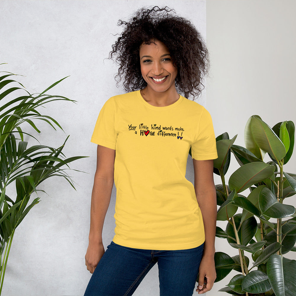 Your Little Kind Words - Pride - Short-Sleeve Unisex T-Shirt