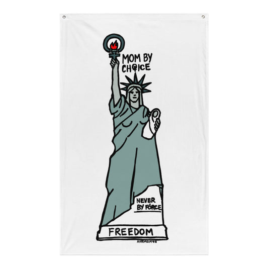 "Mom By Choice" flag