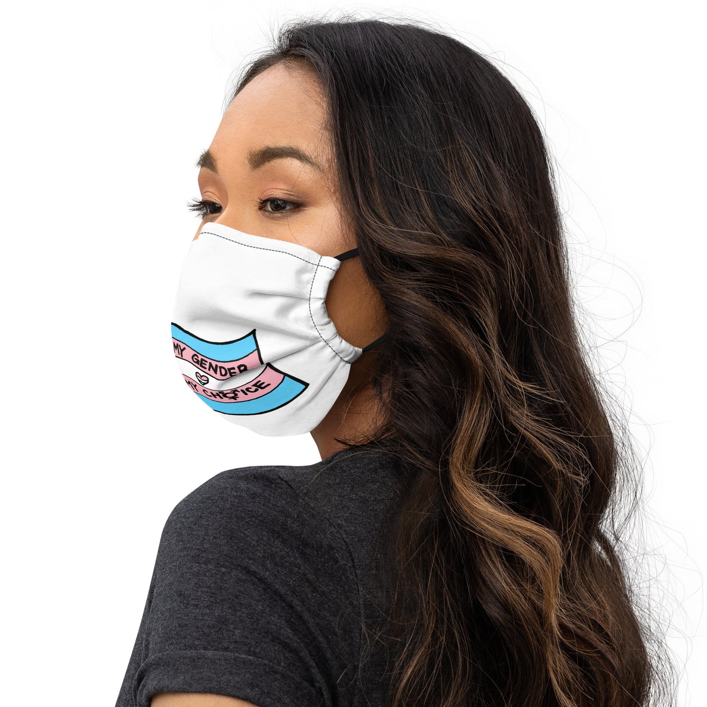 "My Gender, My Choice" facemask