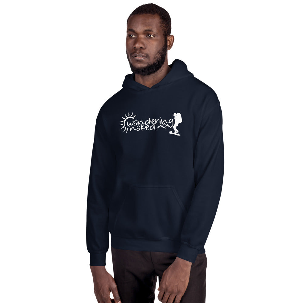Wandering Naked Logo - Hooded Sweatshirt