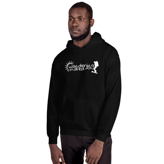 Wandering Naked Logo - Hooded Sweatshirt
