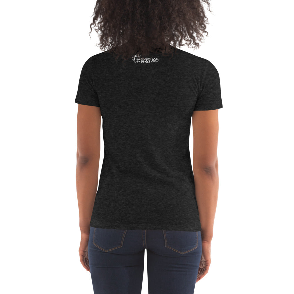 Wandering Naked Logo - Women's Crew Neck T-shirt
