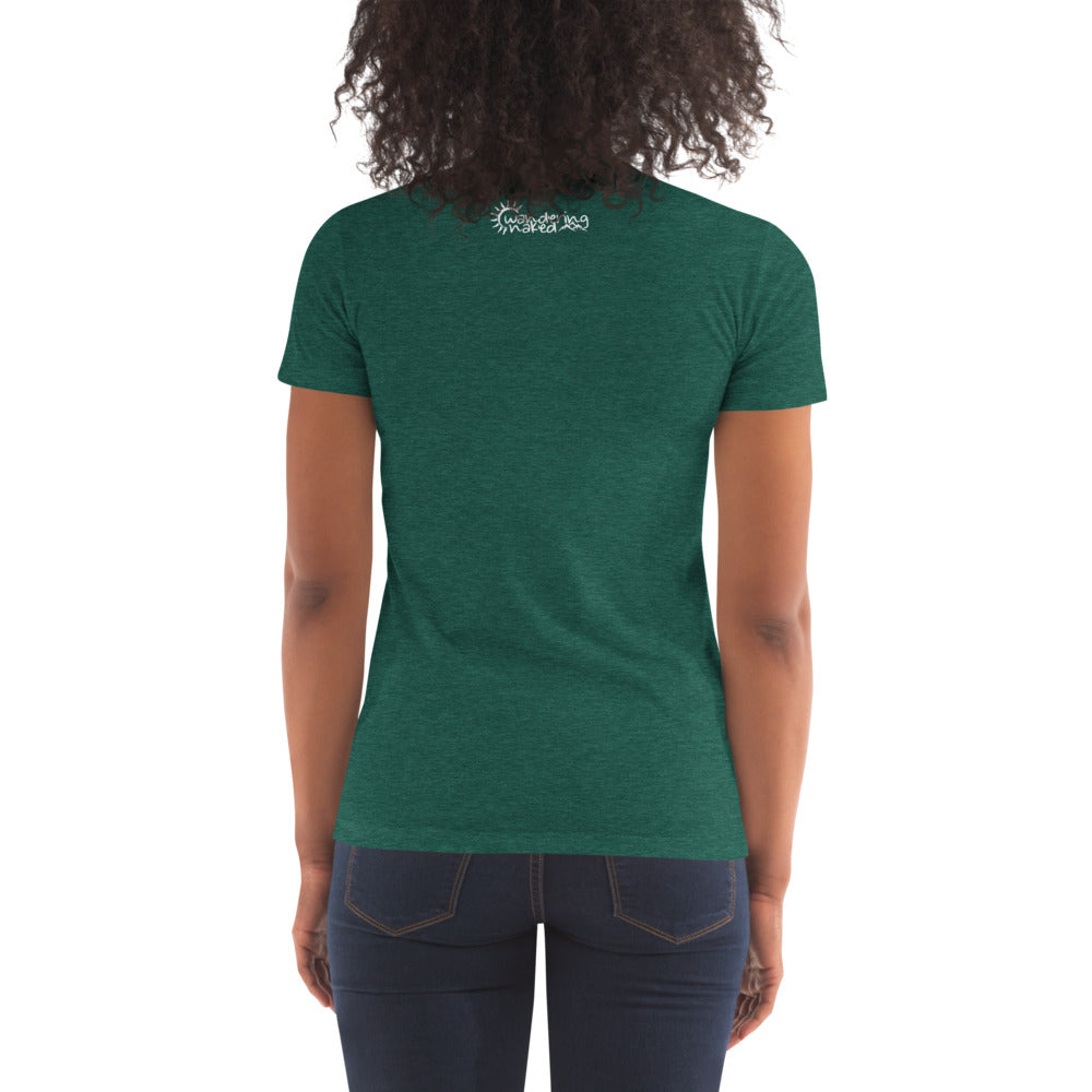Wandering Naked Logo - Women's Crew Neck T-shirt