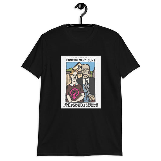"Men's Guns, Women Freedom" tshirt