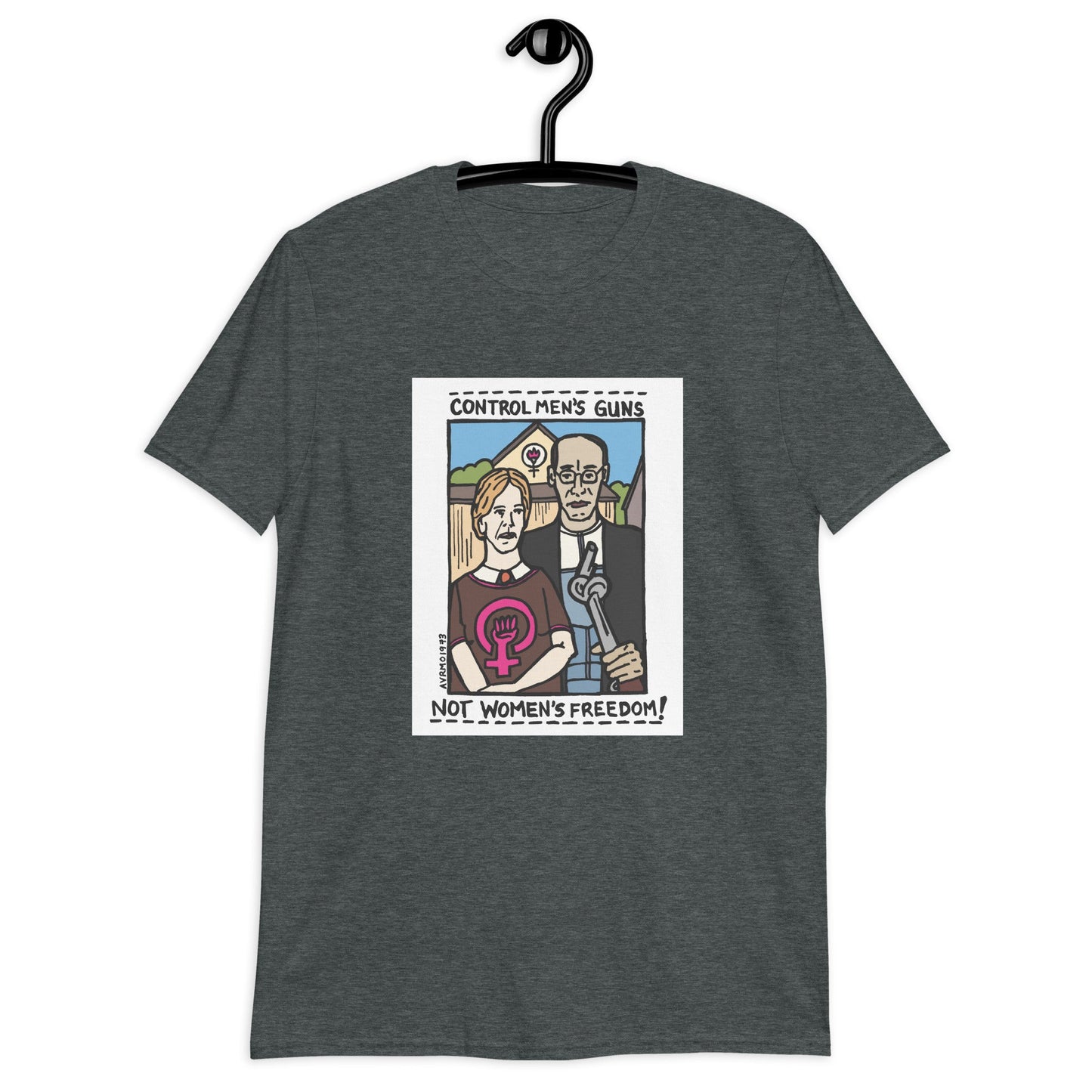 "Men's Guns, Women Freedom" tshirt