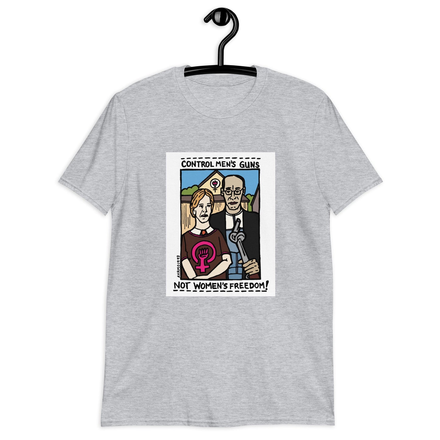 "Men's Guns, Women Freedom" tshirt