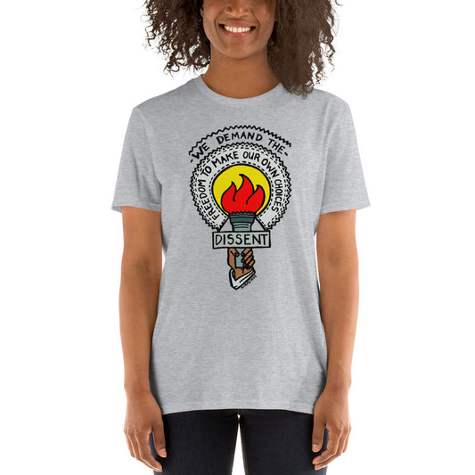 Dissent (medium skin tone) tshirt