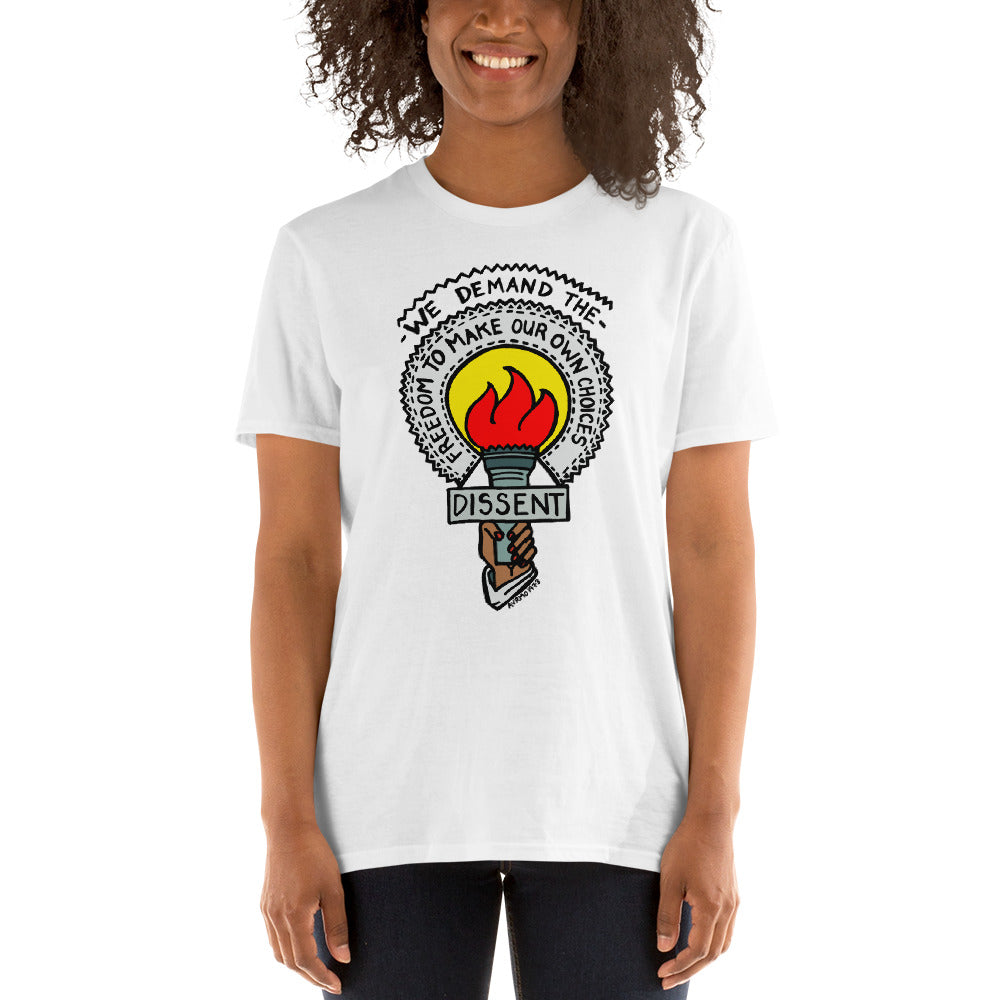Dissent (medium skin tone) tshirt