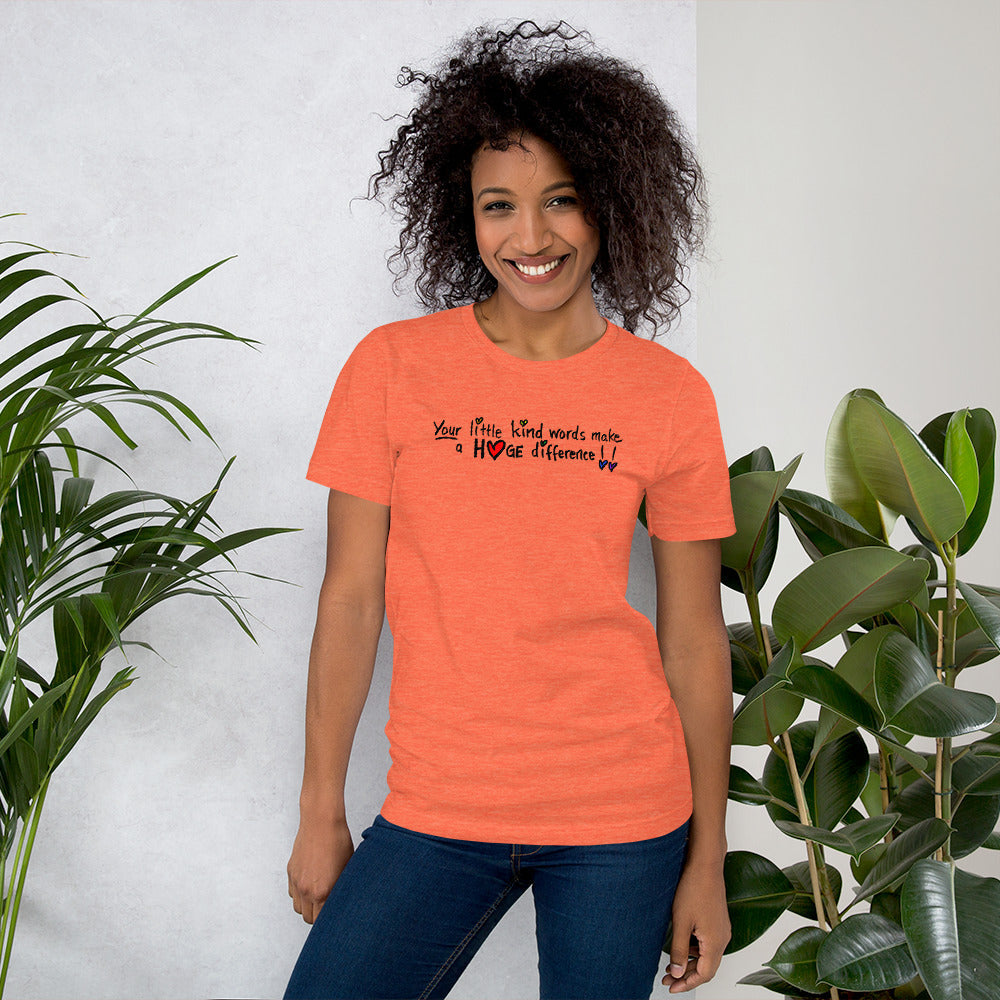 Your Little Kind Words - Pride - Short-Sleeve Unisex T-Shirt