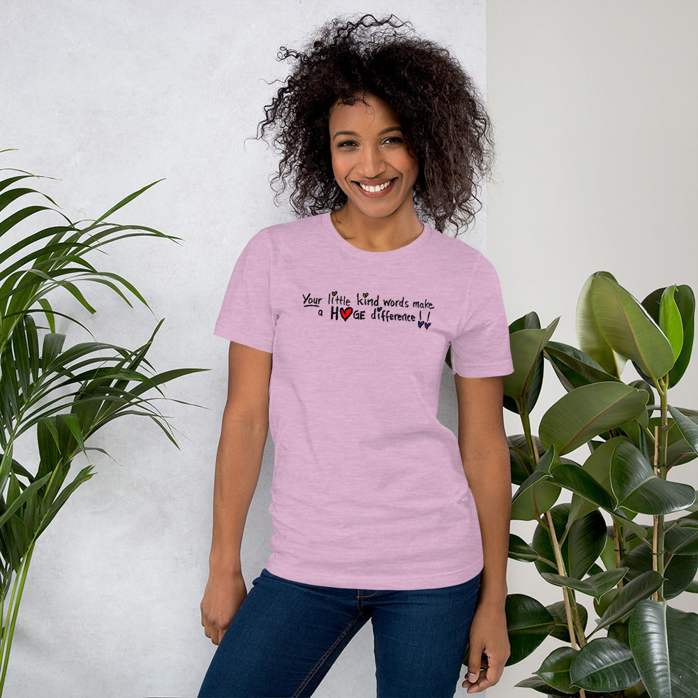 Your Little Kind Words - Pride - Short-Sleeve Unisex T-Shirt