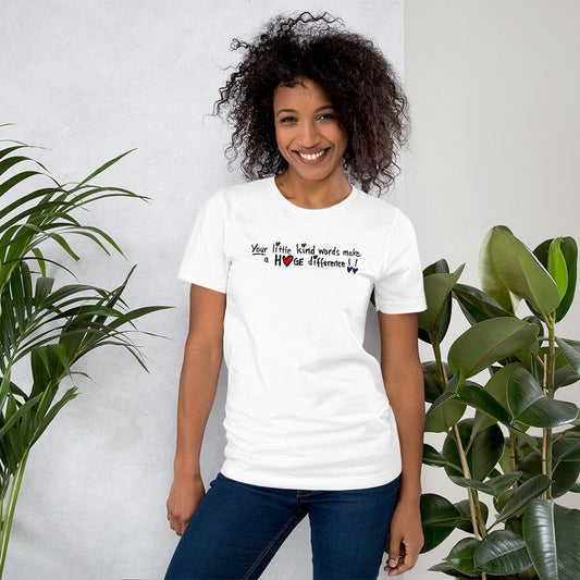 Your Little Kind Words - Pride - Short-Sleeve Unisex T-Shirt