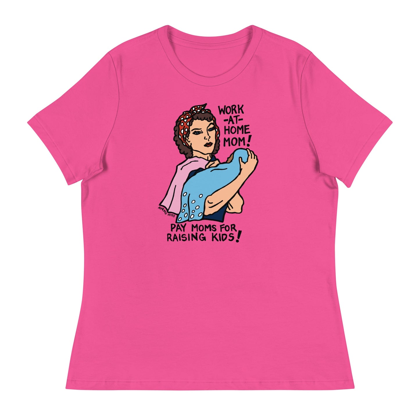 "Work at Home Mom's" Tshirt