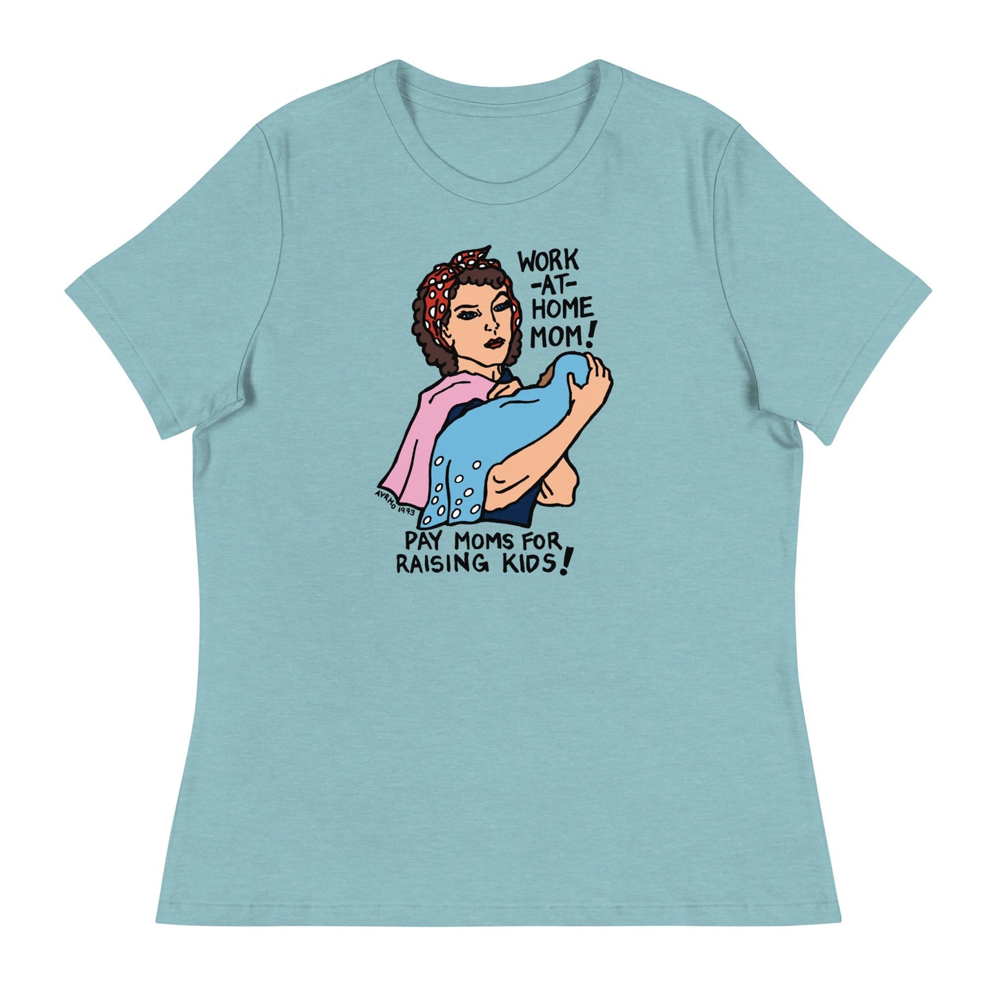 "Work at Home Mom's" Tshirt