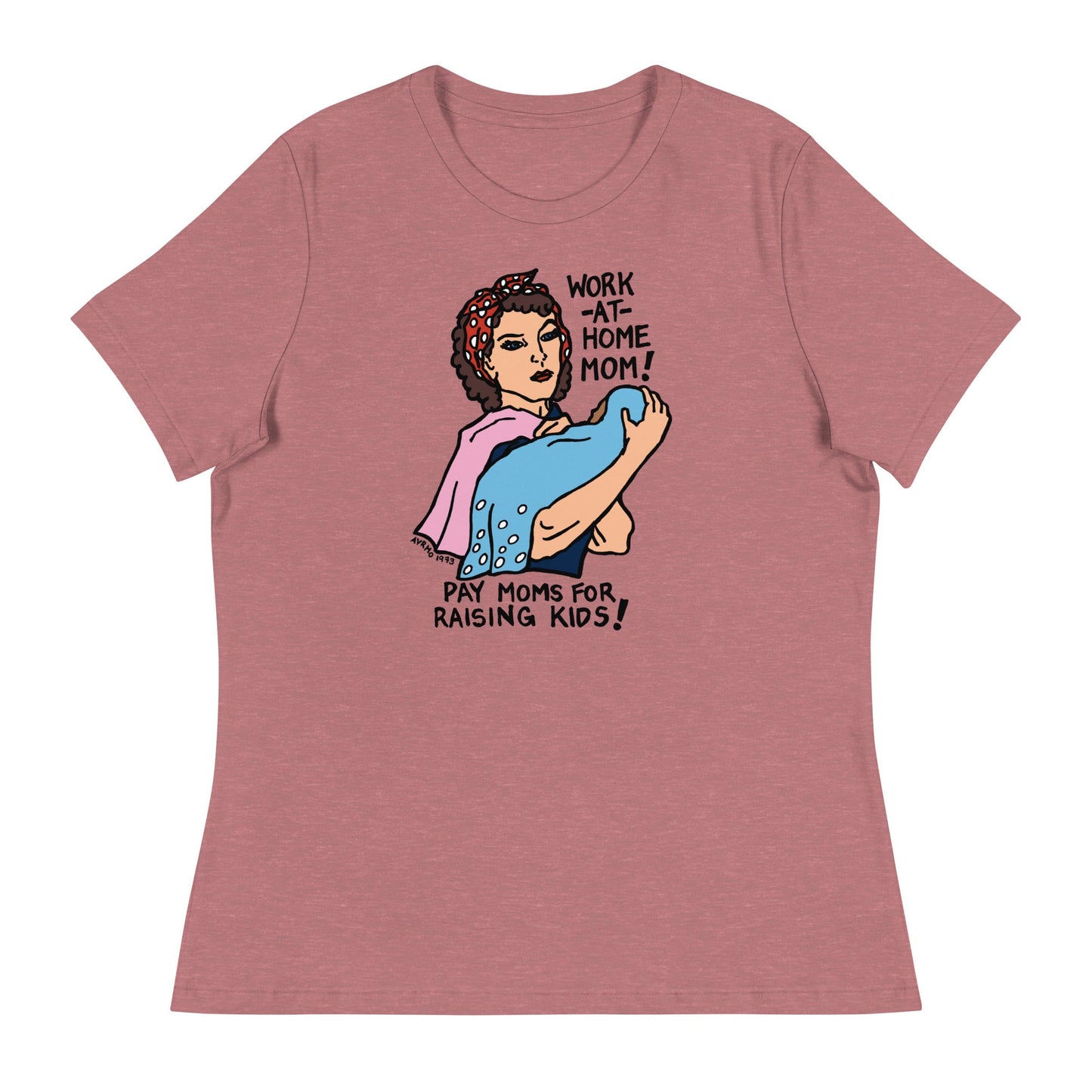 "Work at Home Mom's" Tshirt