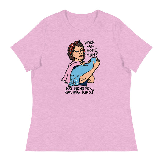 "Work at Home Mom's" Tshirt