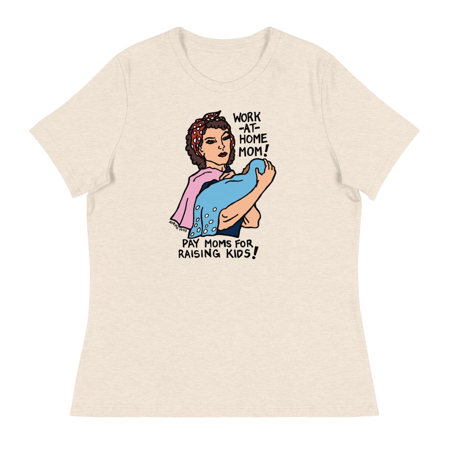 "Work at Home Mom's" Tshirt